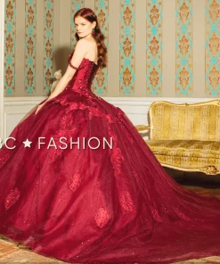 Forever Quince By Ragazza Fashion Quinceañera Off Shoulder Quinceanera Dress By Ragazza SM0-003