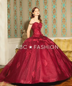 Forever Quince By Ragazza Fashion Quinceañera Off Shoulder Quinceanera Dress By Ragazza SM0-003