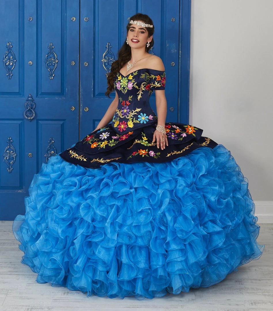 LA Glitter By House Of Wu Off Shoulder Floral Charro Dress By House Of Wu LA Glitter 24033 Quinceañera 8 LA Glitter By House Of Wu Off Shoulder Floral Charro Dress By House Of Wu LA Glitter 24033 Quinceañera