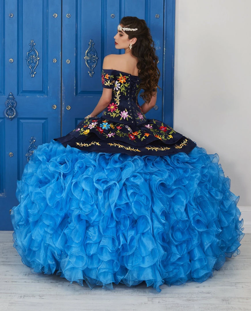 LA Glitter By House Of Wu Off Shoulder Floral Charro Dress By House Of Wu LA Glitter 24033 Quinceañera 10 LA Glitter By House Of Wu Off Shoulder Floral Charro Dress By House Of Wu LA Glitter 24033 Quinceañera