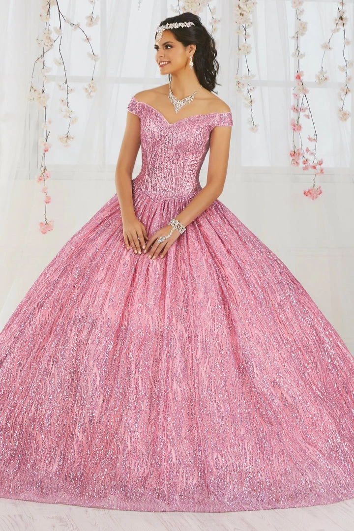 House Of Wu Fiesta Gowns Off The Shoulder Glitter Quinceanera Dress By Fiesta Gowns 56365 3 House Of Wu Fiesta Gowns Off The Shoulder Glitter Quinceanera Dress By Fiesta Gowns 56365