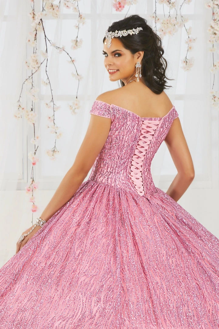 House Of Wu Fiesta Gowns Off The Shoulder Glitter Quinceanera Dress By Fiesta Gowns 56365 4 House Of Wu Fiesta Gowns Off The Shoulder Glitter Quinceanera Dress By Fiesta Gowns 56365