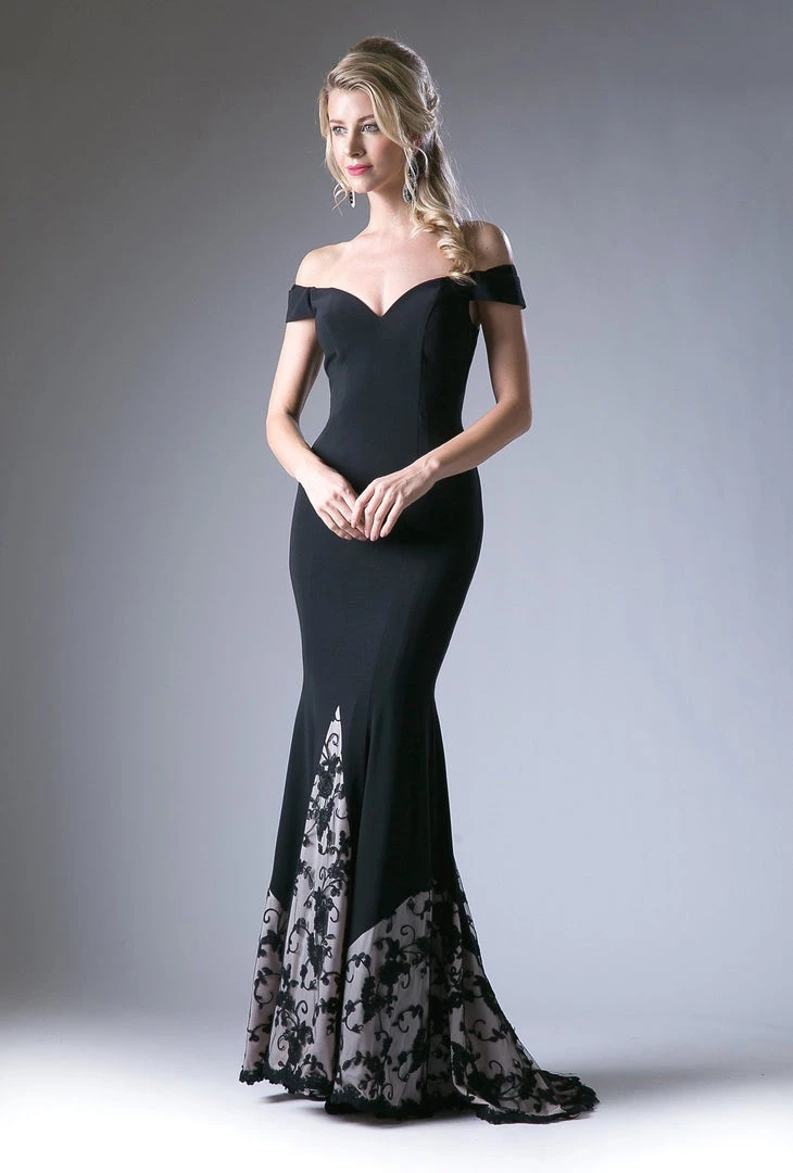 Prom Embroidered Off Shoulder Gown By Cinderella Divine 1606 7 Prom Embroidered Off Shoulder Gown By Cinderella Divine 1606