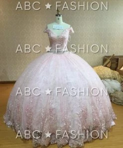 Quinceañera Off The Shoulder Lace Quinceanera Dress By House Of Wu 26926