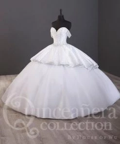 Off The Shoulder Quinceanera Dress By House Of Wu 26887