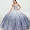 Quinceañera Ombre Glitter Quinceanera Dress By House Of Wu 26972