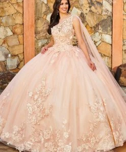 Quinceañera One Shoulder Quinceanera Dress By Mary's Bridal MQ2152