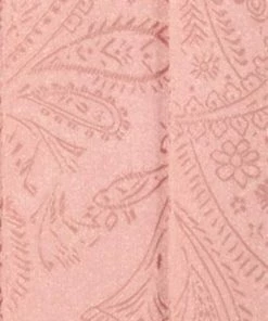 Vesuvio Napoli Pink Paisley Cummerbund And Bow Tie Set