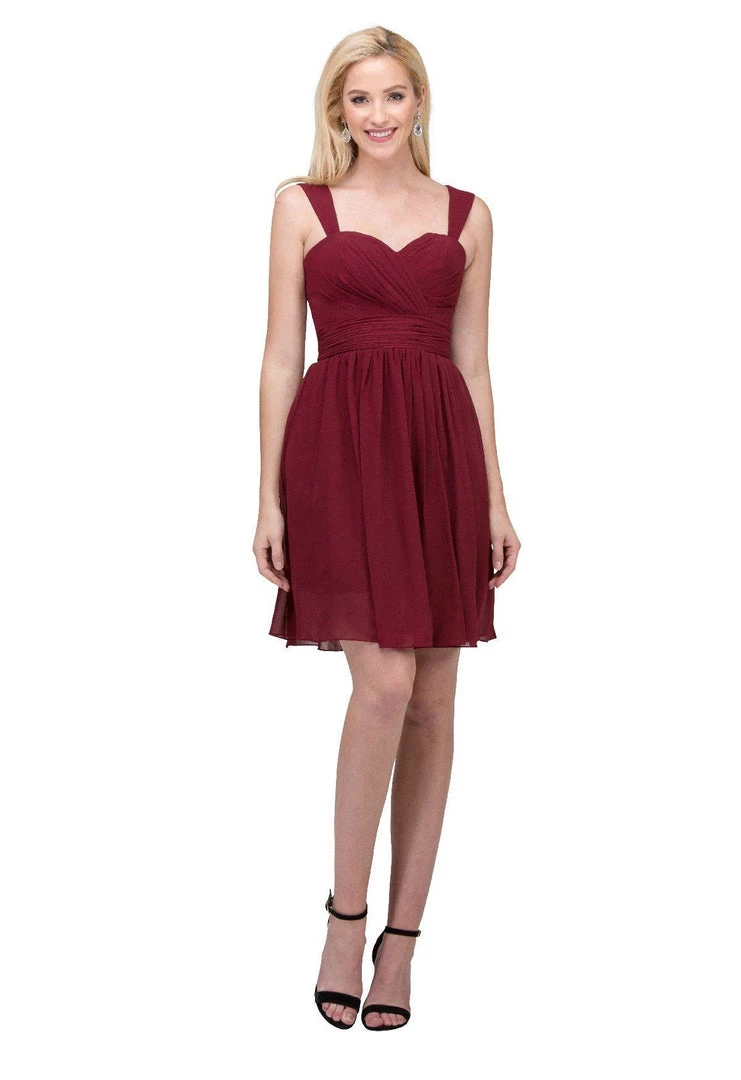 Prom Pleated Short Sweetheart Chiffon Dress By Star Box 6426 3 Prom Pleated Short Sweetheart Chiffon Dress By Star Box 6426