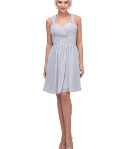 Prom Pleated Short Sweetheart Chiffon Dress By Star Box 6426 11 Prom Pleated Short Sweetheart Chiffon Dress By Star Box 6426