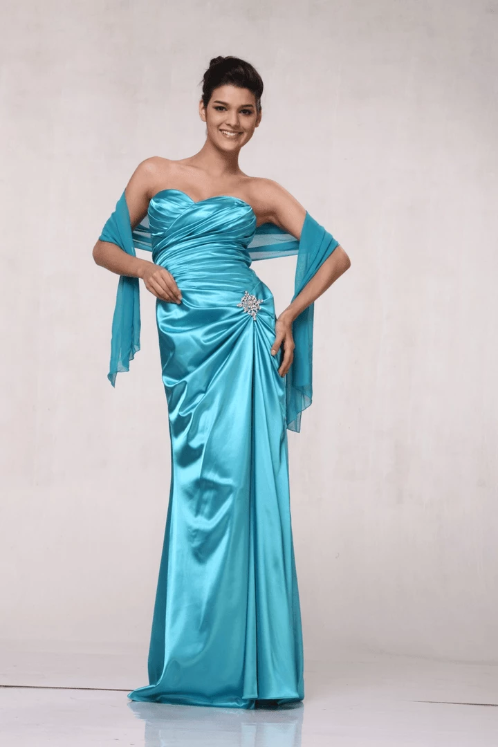 Long Strapless Satin Dress By Cinderella Divine 8530 Prom 6 Long Strapless Satin Dress By Cinderella Divine 8530 Prom