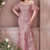 Prom Plus Size Lace Mermaid Gown By Cinderella Divine CD959C