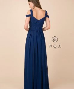 Plus Size Long A-line Cold Shoulder Dress By Nox Anabel Y277P Prom 17 Plus Size Long A-line Cold Shoulder Dress By Nox Anabel Y277P Prom