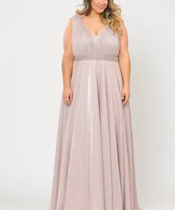 Poly USA Plus Size Plus Size Long Iridescent Glitter Dress By Poly USA W1082 26 Poly USA Plus Size Plus Size Long Iridescent Glitter Dress By Poly USA W1082