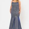 Poly USA Plus Size Plus Size Long Metallic Glitter Fitted Dress By Poly USA W1102 Prom 2 Poly USA Plus Size Plus Size Long Metallic Glitter Fitted Dress By Poly USA W1102 Prom