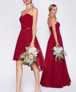 Plus Size Strapless Sweetheart Gown By Cinderella Divine 7455 30 Plus Size Strapless Sweetheart Gown By Cinderella Divine 7455