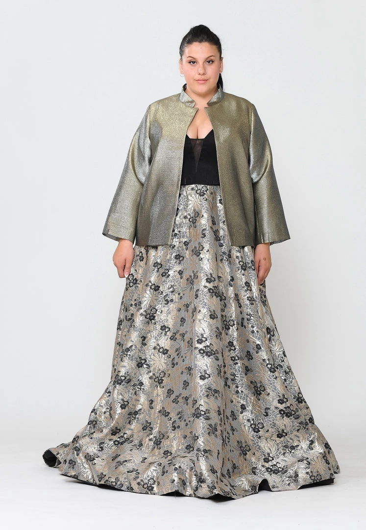 Poly USA Plus Size Plus Size Two Tone Metallic Formal Jacket By Poly USA JK1908 Mother Of The Bride Dresses 5 Poly USA Plus Size Plus Size Two Tone Metallic Formal Jacket By Poly USA JK1908 Mother Of The Bride Dresses