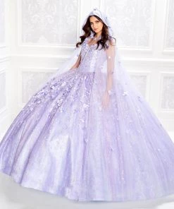 Princesa By Ariana Vara PR22036CLOAK Quinceanera Cape Quinceañera