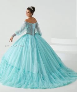 Puff Sleeves Quinceanera Dress By House Of Wu 26012 Quinceañera