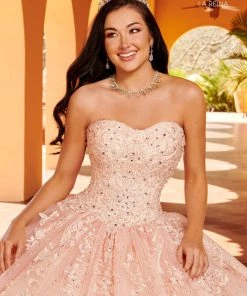 Quinceañera Puff Sleeves Quinceanera Dress By Mary's Bridal MQ2150