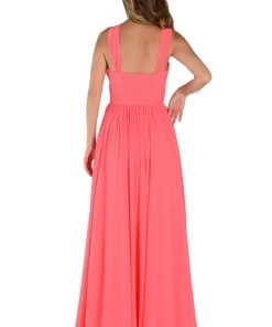 Purple Long One Shoulder Chiffon Dress By Poly USA 6678 13 Purple Long One Shoulder Chiffon Dress By Poly USA 6678