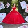 Ragazza Fashion Red Lace Quinceanera Dress By Ragazza DV59-559 Quinceañera