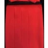 Vesuvio Napoli Men Red Poly Satin Cummerbund, Bow Tie, And Hanky Set