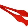 Vesuvio Napoli Red Silk Self Tie Bow Ties Men 1 Vesuvio Napoli Red Silk Self Tie Bow Ties Men