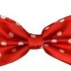 Vesuvio Napoli Men Red/White Polka Dot Bow Ties