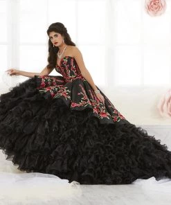 Rose Charro Quinceanera Dress By House Of Wu 26892