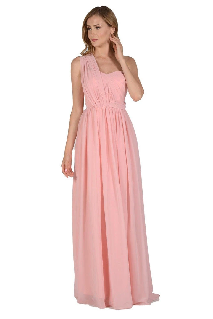 Royal Blue Long Convertible Chiffon Dress By Poly USA Prom 9 Royal Blue Long Convertible Chiffon Dress By Poly USA Prom