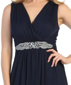 Ruched Long A-line Sleeveless Chiffon Dress By Celavie 6474 Prom 21 Ruched Long A-line Sleeveless Chiffon Dress By Celavie 6474 Prom