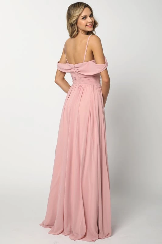 Ruched Long Off Shoulder Dress By Juliet 676 Prom 4 Ruched Long Off Shoulder Dress By Juliet 676 Prom