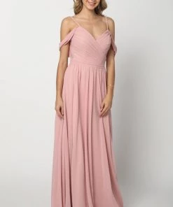 Ruched Long Off Shoulder Dress By Juliet 676 Prom