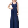 Starbox Ruched Long Sleeveless Sweetheart Dress By Star Box 6427 Prom