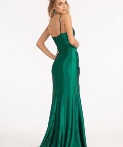 Ruched Satin Mermaid Dress By Elizabeth K GL3044 Prom 24 Ruched Satin Mermaid Dress By Elizabeth K GL3044 Prom