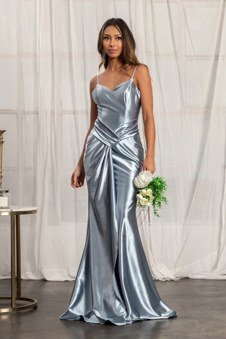 Ruched Satin Mermaid Dress By Elizabeth K GL3044 Prom 5 Ruched Satin Mermaid Dress By Elizabeth K GL3044 Prom