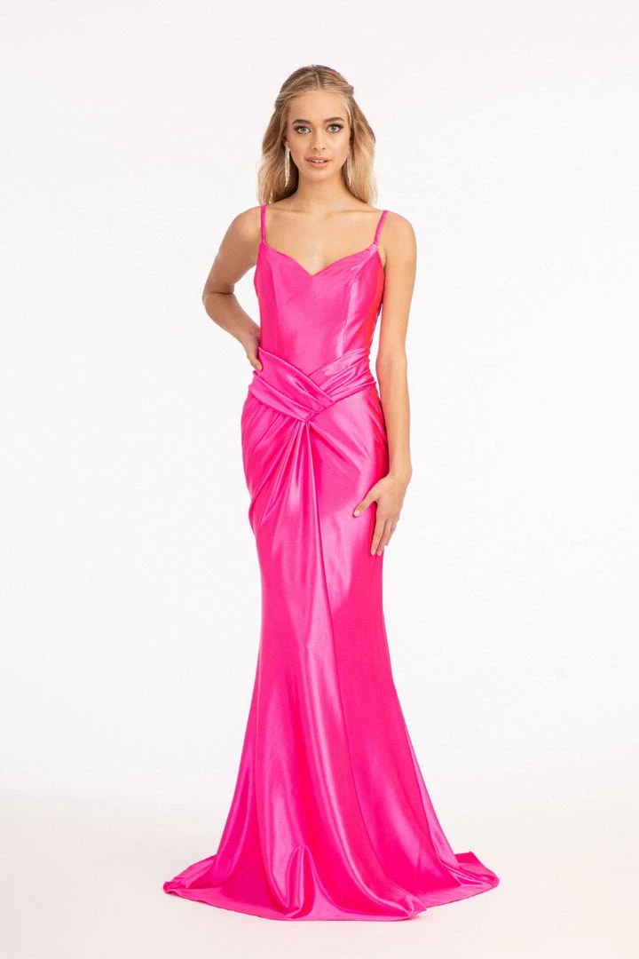 Ruched Satin Mermaid Dress By Elizabeth K GL3044 Prom 12 Ruched Satin Mermaid Dress By Elizabeth K GL3044 Prom