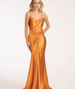 Ruched Satin Mermaid Dress By Elizabeth K GL3044 Prom 28 Ruched Satin Mermaid Dress By Elizabeth K GL3044 Prom