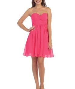 Ruched Short Knee Length Dress With Corset Back By Star Box 6016-1 22 Ruched Short Knee Length Dress With Corset Back By Star Box 6016-1