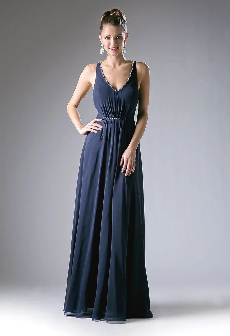 Long Strappy Back Dress By Cinderella Divine CH526 7 Long Strappy Back Dress By Cinderella Divine CH526