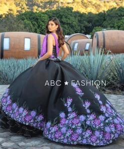 Ragazza Fashion Ruffled Charro Quinceanera Dress By Ragazza M32-132