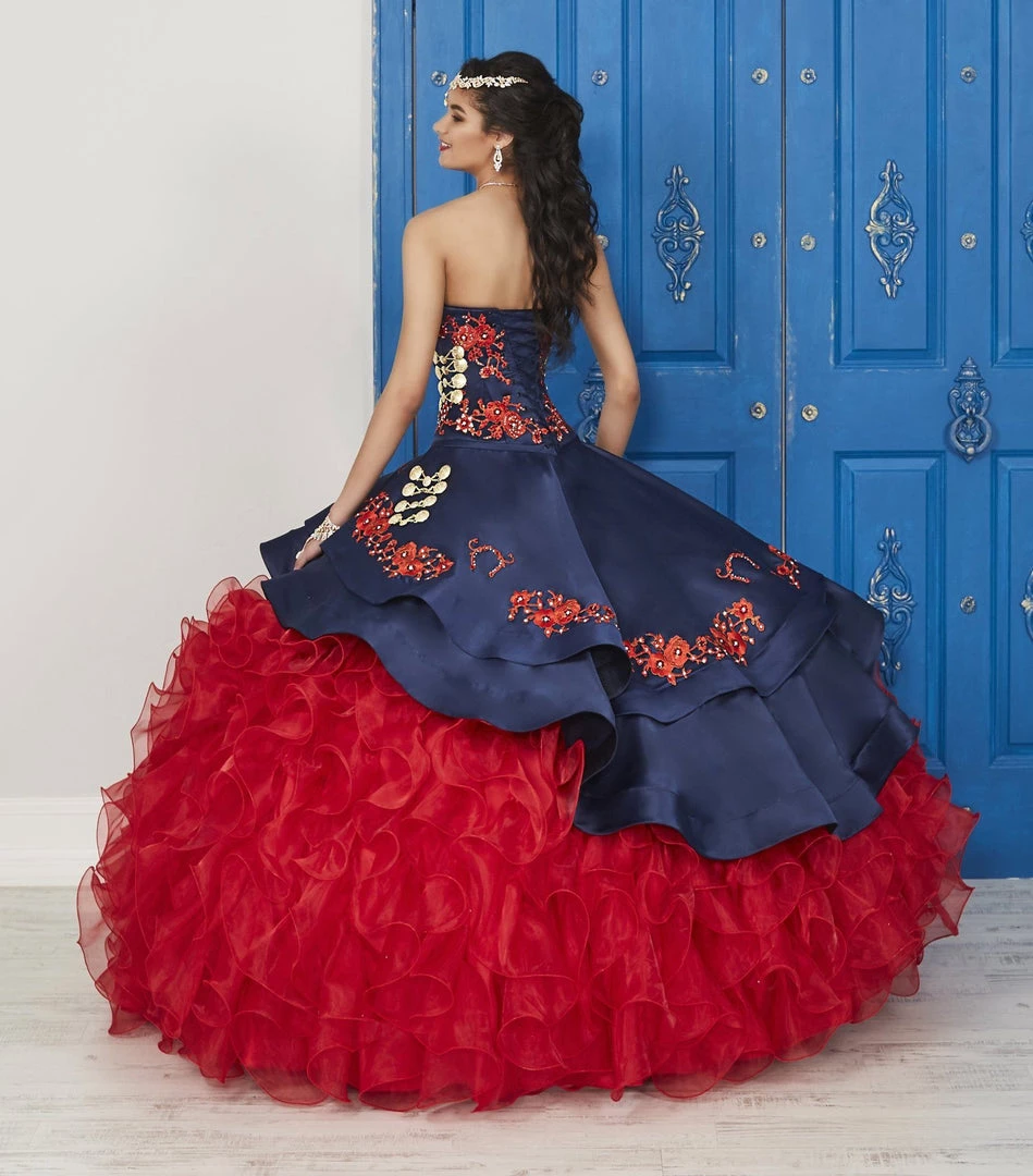 LA Glitter By House Of Wu Ruffled Floral Charro Dress By House Of Wu LA Glitter 24037 Quinceañera 6 LA Glitter By House Of Wu Ruffled Floral Charro Dress By House Of Wu LA Glitter 24037 Quinceañera