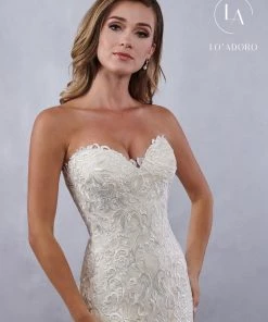 Lo Adoro By Mary's Bridal Ruffled Mermaid Bridal Gown By Mary's Bridal M712 Wedding Dresses