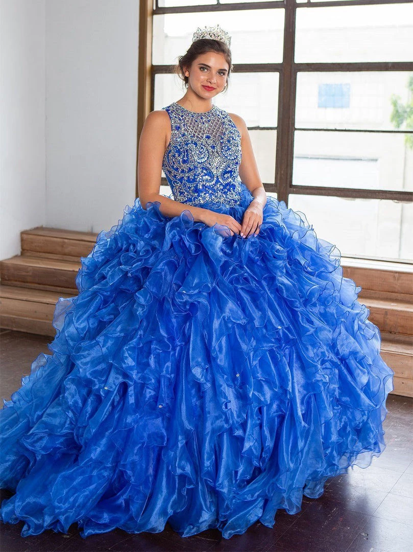Calla Collection Quinceañera Ruffled Sleeveless Quinceanera Dress By Calla KY71212X 3 Calla Collection Quinceañera Ruffled Sleeveless Quinceanera Dress By Calla KY71212X
