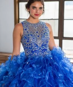 Calla Collection Quinceañera Ruffled Sleeveless Quinceanera Dress By Calla KY71212X 15 Calla Collection Quinceañera Ruffled Sleeveless Quinceanera Dress By Calla KY71212X