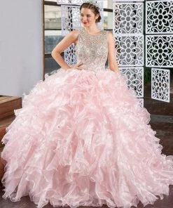 Calla Collection Quinceañera Ruffled Sleeveless Quinceanera Dress By Calla KY71212X 21 Calla Collection Quinceañera Ruffled Sleeveless Quinceanera Dress By Calla KY71212X