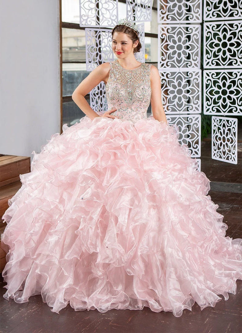 Calla Collection Quinceañera Ruffled Sleeveless Quinceanera Dress By Calla KY71212X 11 Calla Collection Quinceañera Ruffled Sleeveless Quinceanera Dress By Calla KY71212X