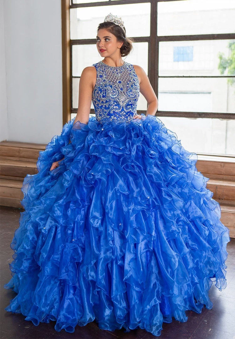 Calla Collection Quinceañera Ruffled Sleeveless Quinceanera Dress By Calla KY71212X 7 Calla Collection Quinceañera Ruffled Sleeveless Quinceanera Dress By Calla KY71212X