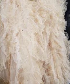 Quinceañera Ruffled Sleeveless Quinceanera Dress By House Of Wu 26835